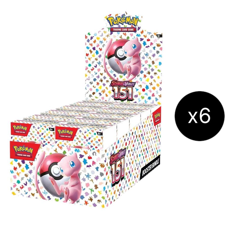 Pokémon 151 Booster Bundle Display Case – Englisch