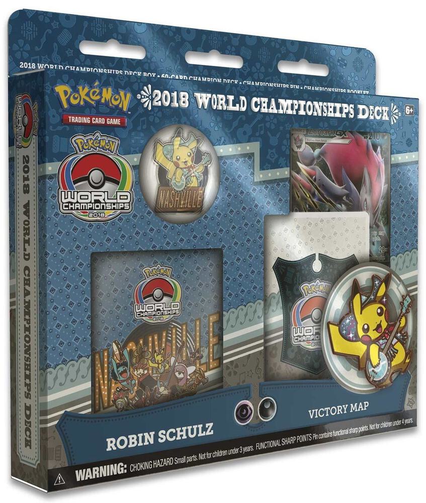Pokémon 2018 World Championship Deck: Robin Schulz (Victory Map) – Englisch