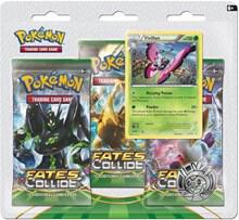 Pokémon Fates Collide Three Pack Blister [Vivillon] – Englisch
