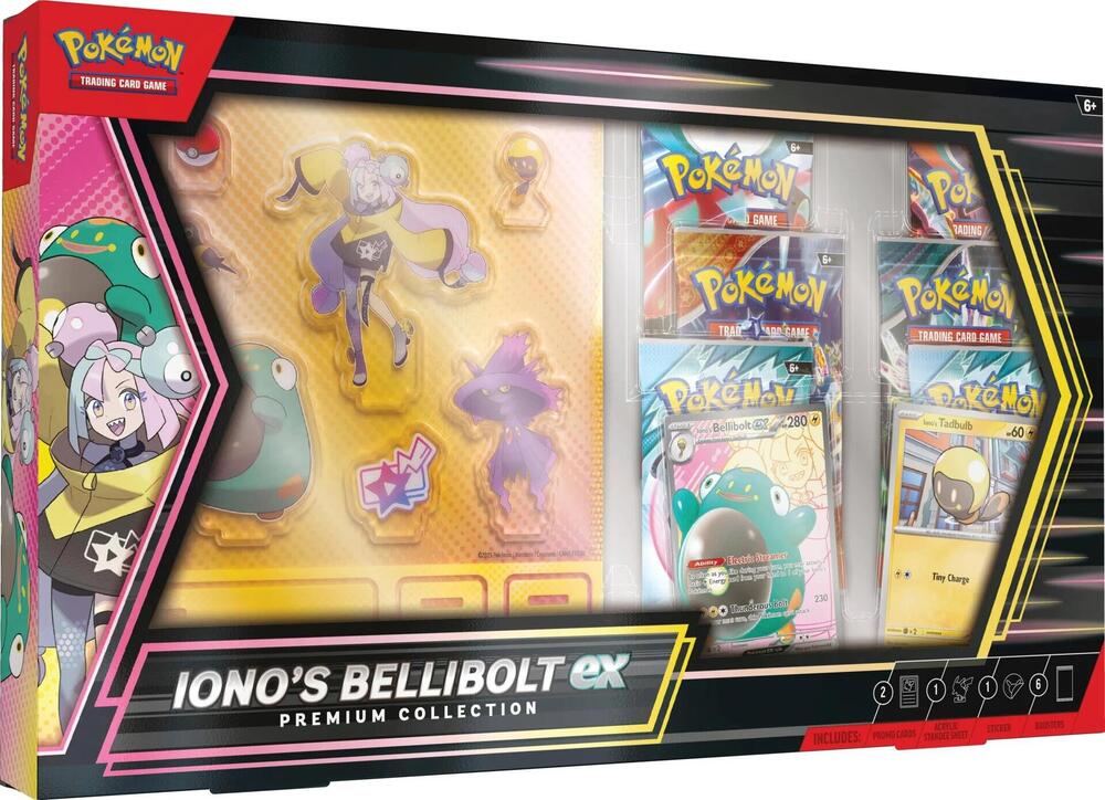 Pokémon Iono’s Bellibolt ex Premium Collection – Englisch