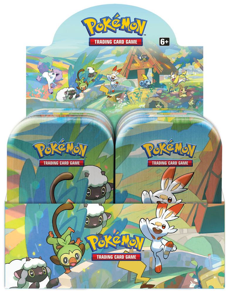 Pokémon Galar Pal Mini Tin Display – Englisch