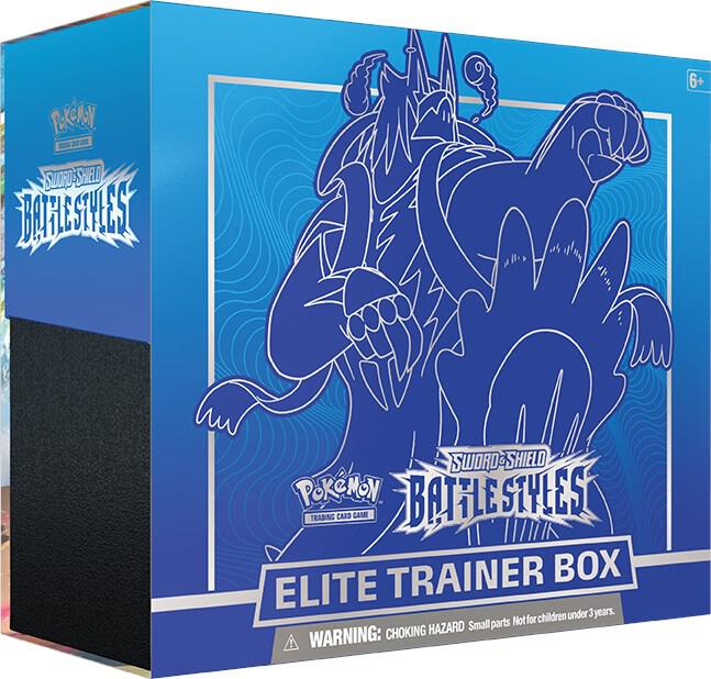 Pokémon Battle Styles Elite Trainer Box [Rapid Strike Urshifu] (Blue) – Englisch