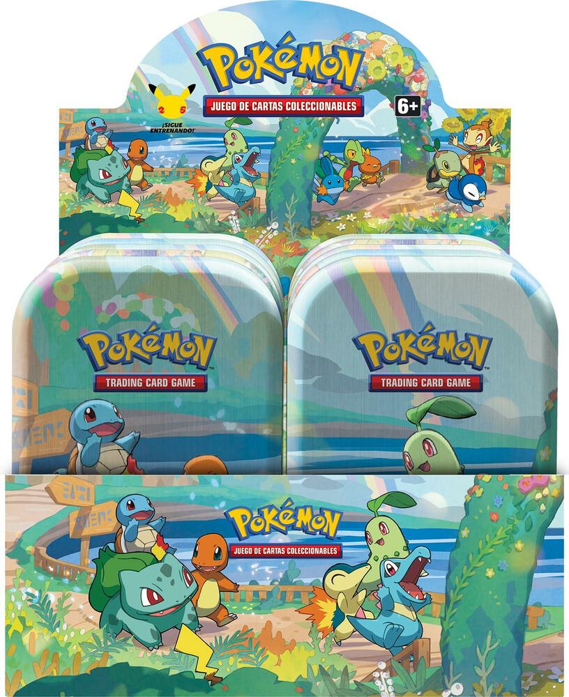 Pokémon Celebrations Mini Tin Display – Englisch