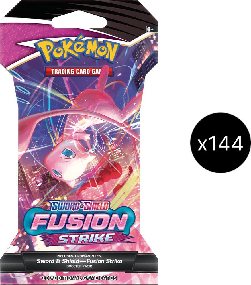 Pokémon Fusion Strike Sleeved Booster Case – Englisch