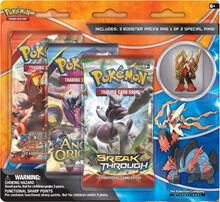 Pokémon BREAKthrough Collector Pin 3 Pack Blister [Mega Blaziken] – Englisch