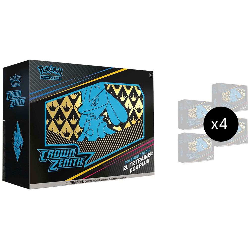 Pokémon Crown Zenith Pokemon Center Elite Trainer Box Plus Case – Englisch