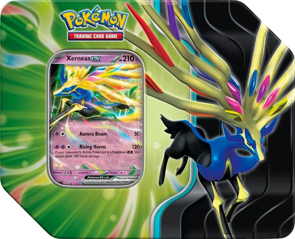 Pokémon Azure Legends Tin [Xerneas ex] – Englisch