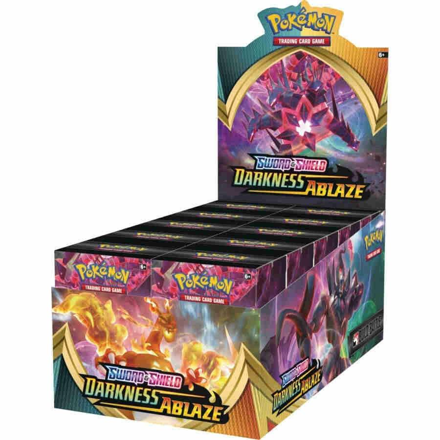 Pokémon Darkness Ablaze Build & Battle Box Display – Englisch