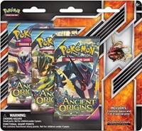Pokémon Ancient Origins Collector Pin 3 Pack Blister [Shiny Mega Rayquaza Pin] – Englisch