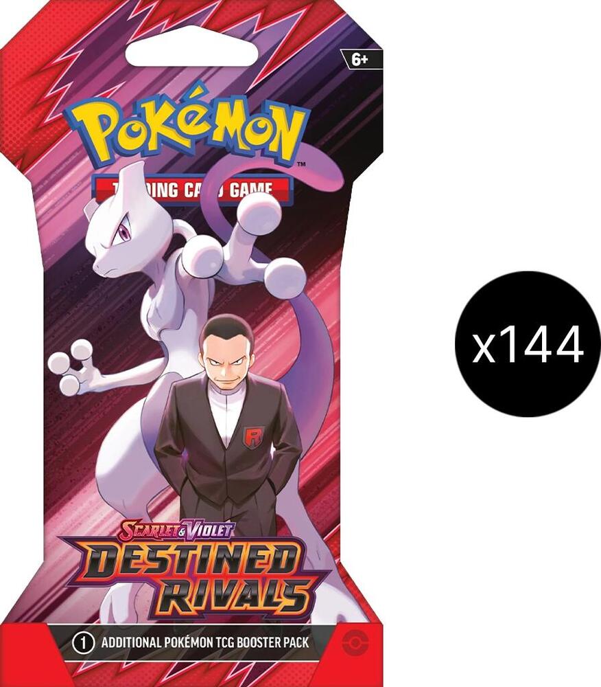 Pokémon Destined Rivals Sleeved Booster Case – Englisch
