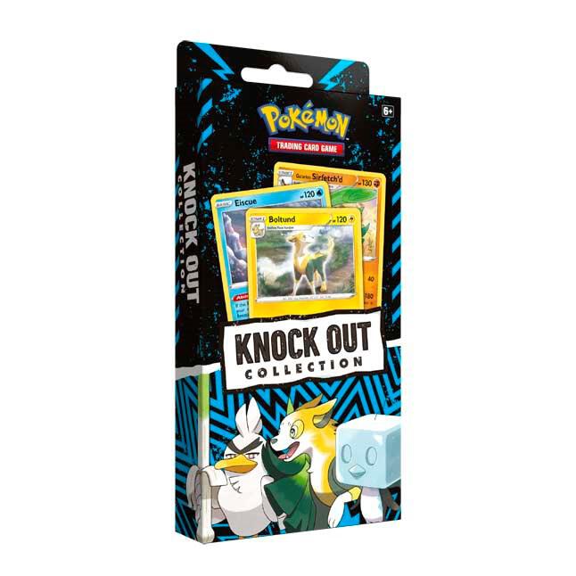 Pokémon Knock Out Collection [Boltund, Eiscue, Galarian Sirfetch'd] – Englisch