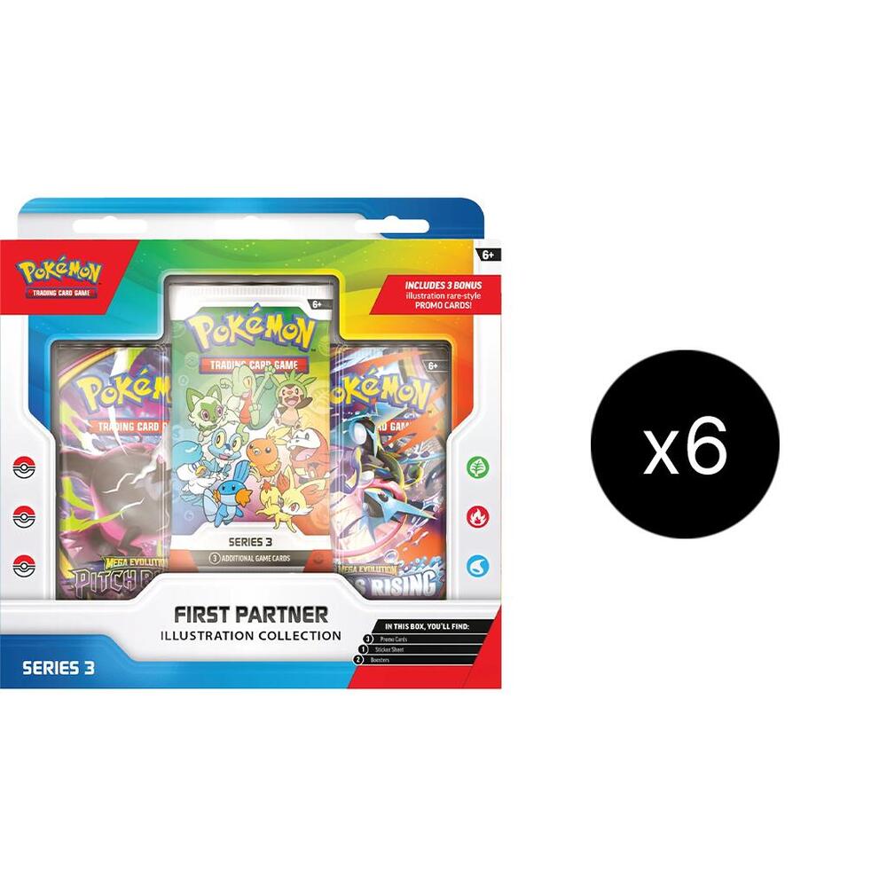 Pokémon First Partner Illustration Collection Case (Series 3) – Englisch