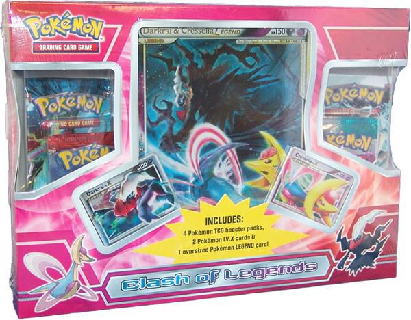 Pokémon Clash of Legends Box - Darkrai & Cresselia Legend – Englisch
