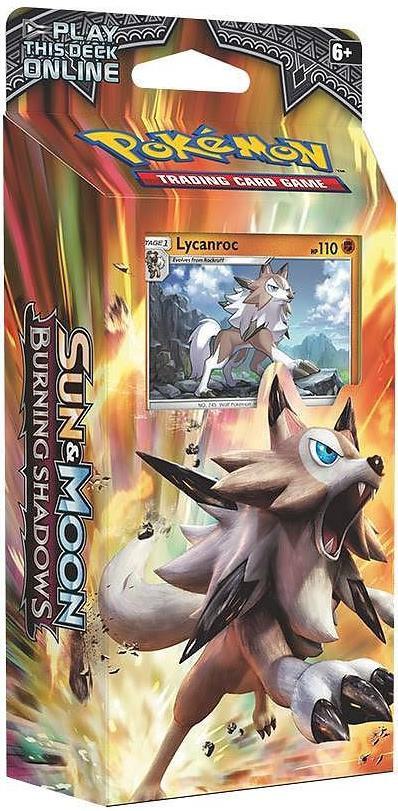 Pokémon Burning Shadows Theme Deck - "Rock Steady" [Lycanroc] – Englisch