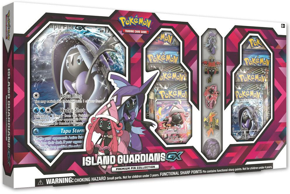 Pokémon Island Guardians GX Premium Pin Collection – Englisch