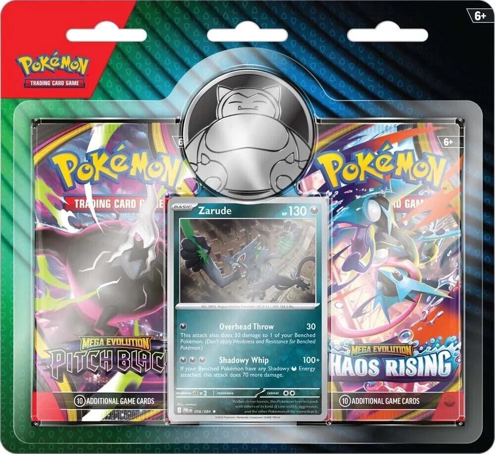 Pokémon 2-Pack Blister [Zarude] (3-Tab) – Englisch