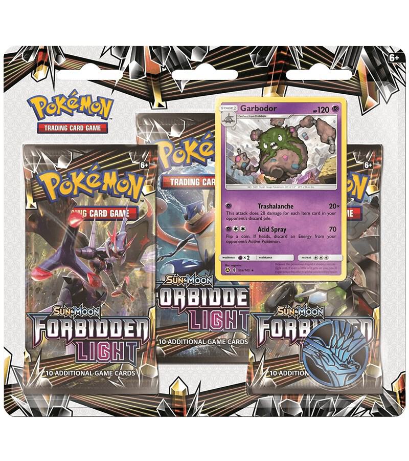 Pokémon Forbidden Light 3 Pack Blister [Garbodor] – Englisch