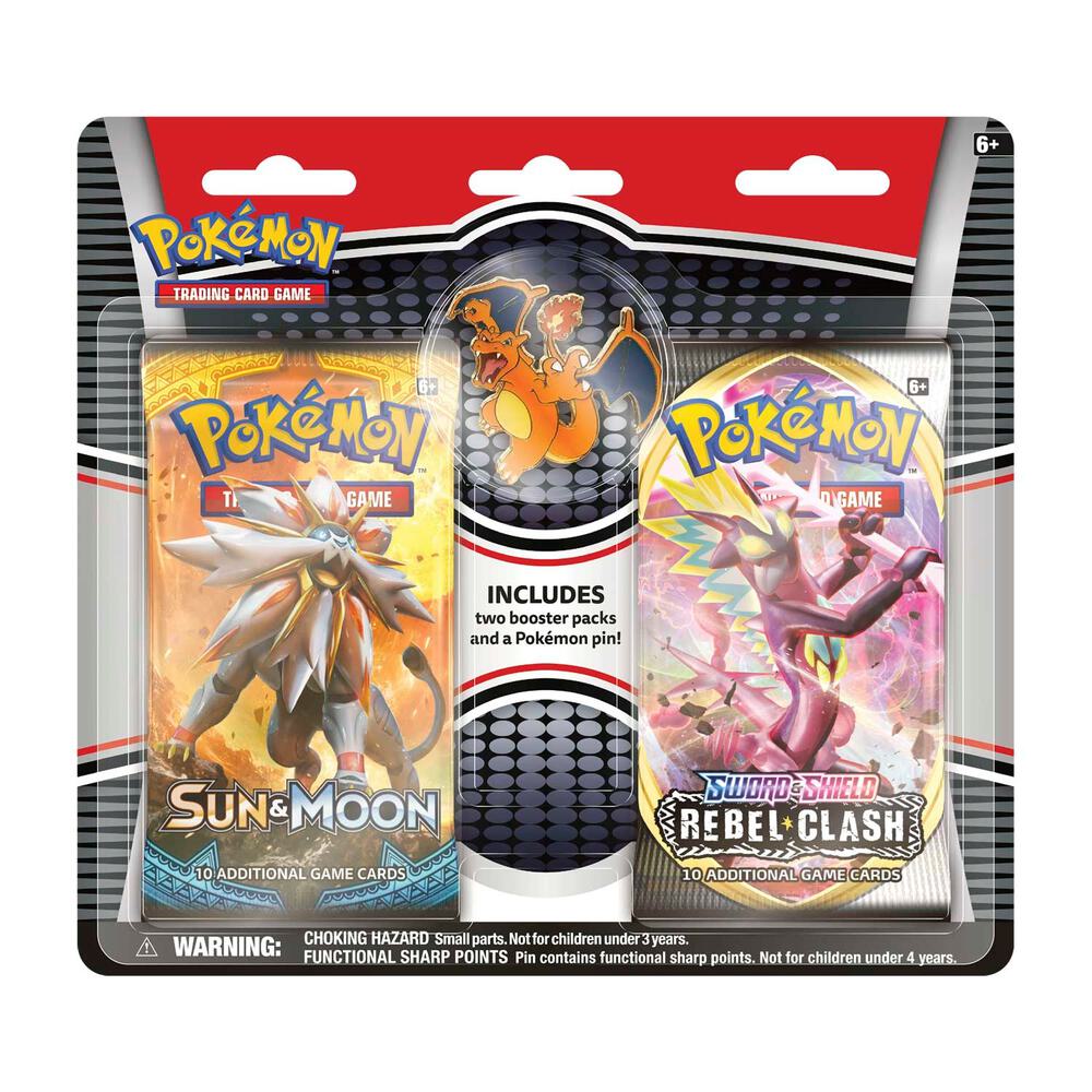 Pokémon Collector's Pin Two Pack Blisters [Charizard] – Englisch