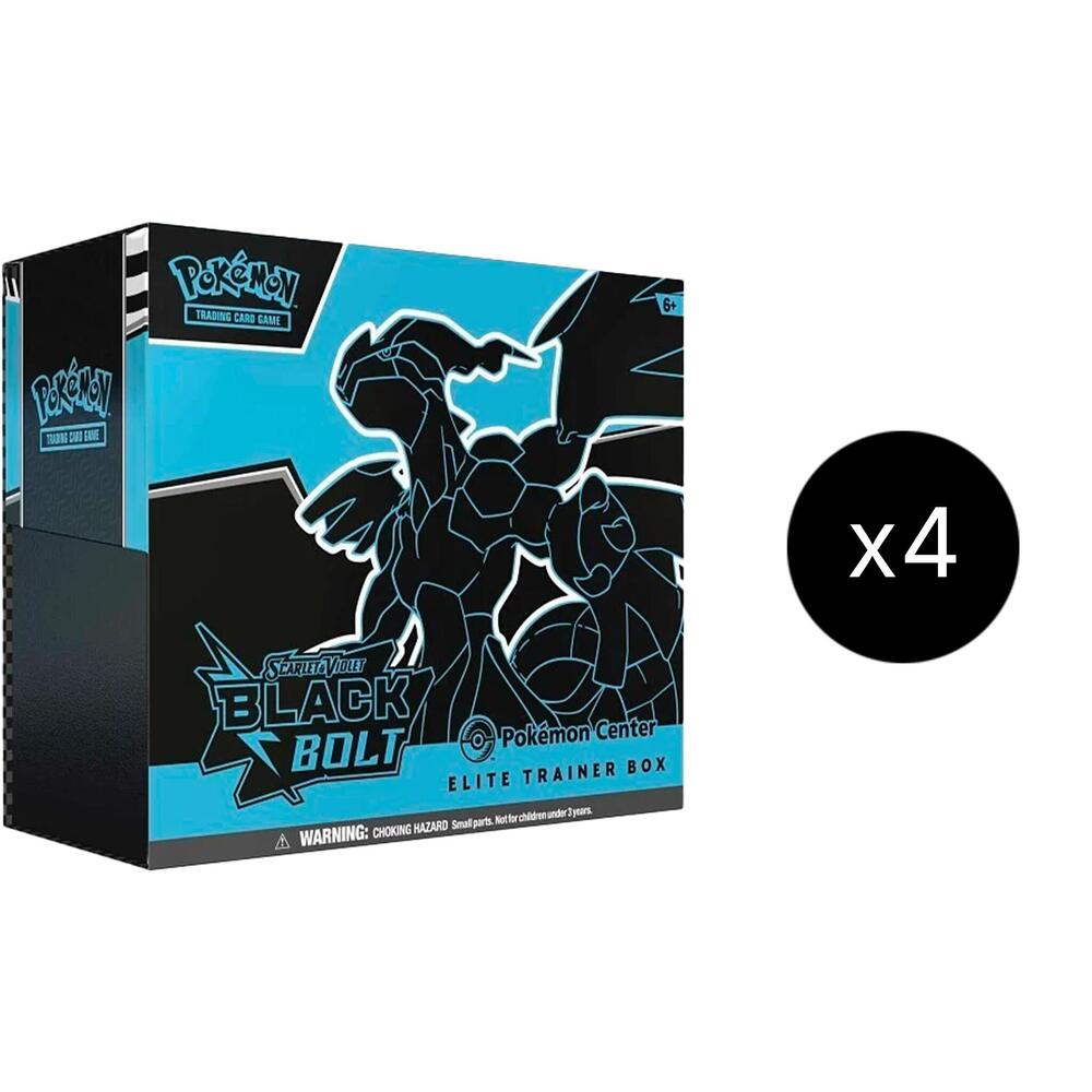 Pokémon Black Bolt Pokemon Center Elite Trainer Box (Exclusive) Case – Englisch