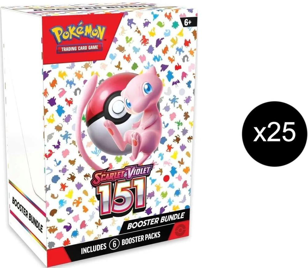 Pokémon 151 Booster Bundle Bulk Case – Englisch