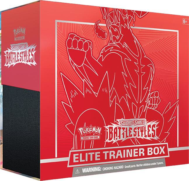 Pokémon Battle Styles Elite Trainer Box [Single Strike Urshifu] (Red) – Englisch