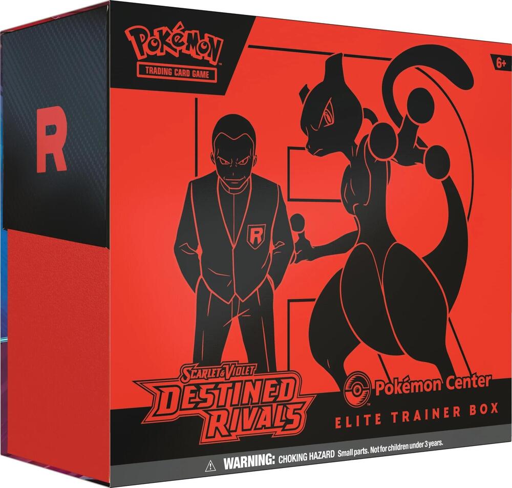 Pokémon Destined Rivals Pokemon Center Elite Trainer Box (Exclusive) – Englisch