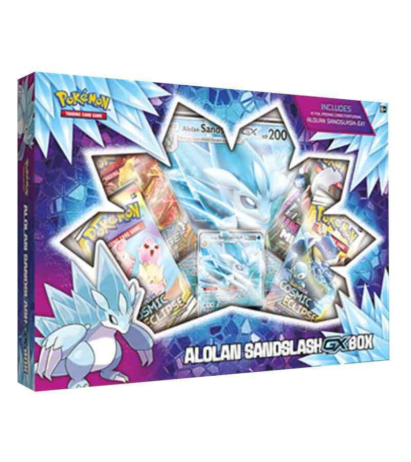 Pokémon Alolan Sandslash GX Box – Englisch