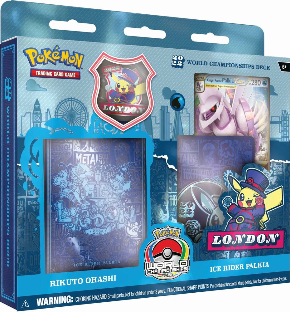 Pokémon 2022 World Championship Deck: Rikuto Ohashi (Ice Rider Palkia) – Englisch