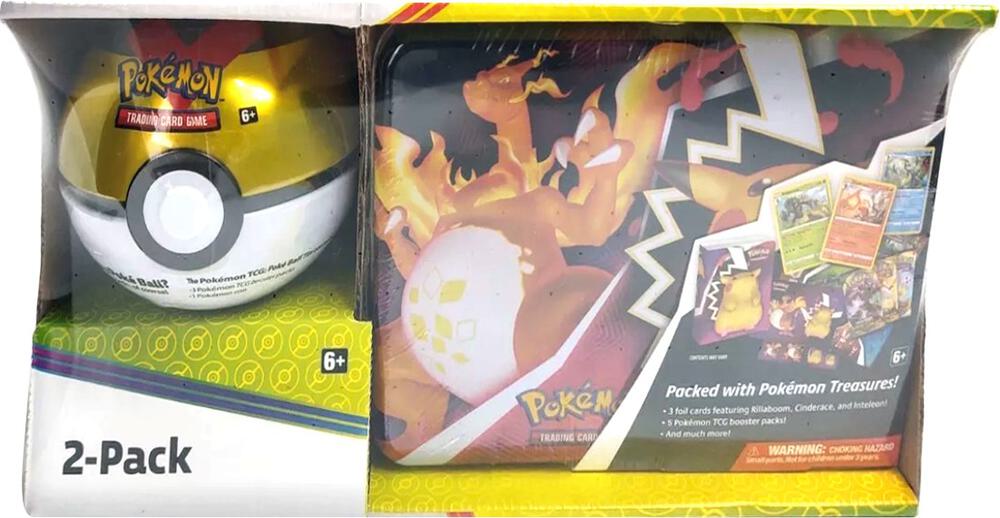 Pokémon Fall 2020 Collector's Chest Tin + Level Ball 2-Pack (Retail Exclusive) – Englisch