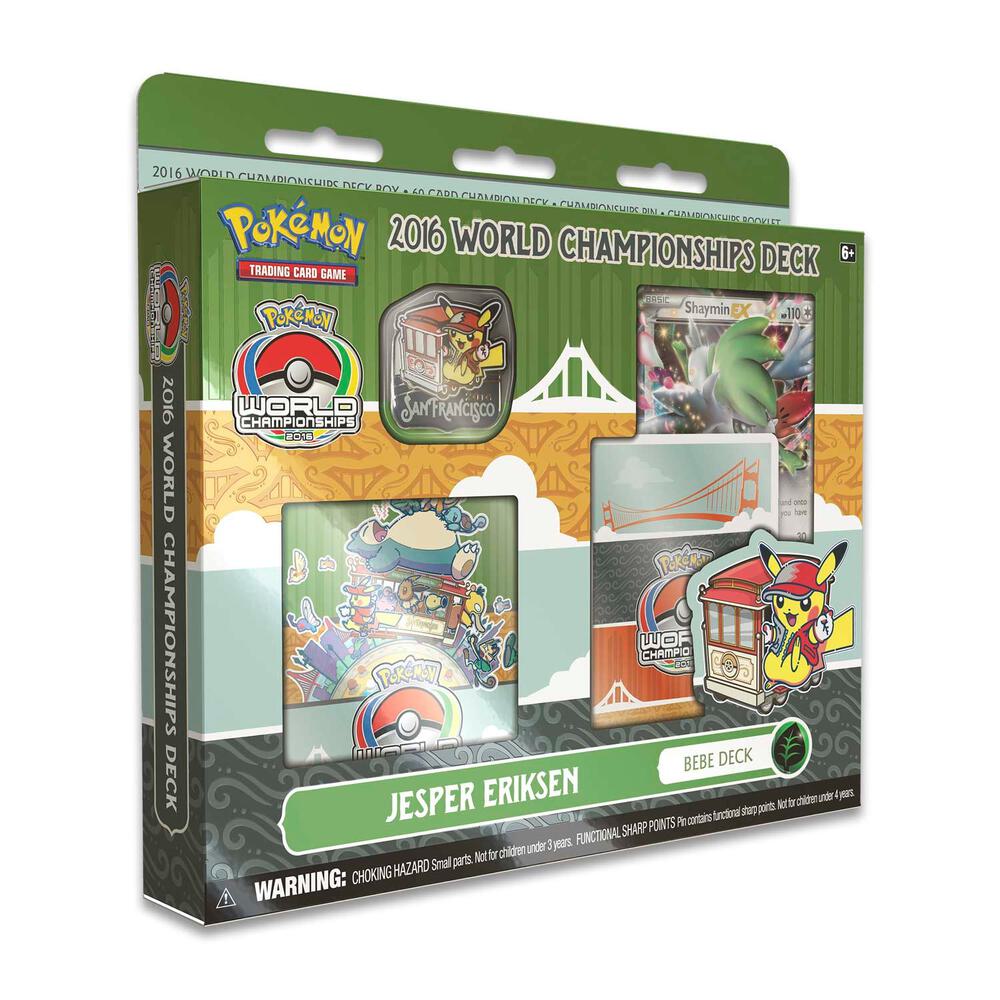 Pokémon 2016 World Championship Deck: Jesper Eriksen (Bebe Deck) – Englisch