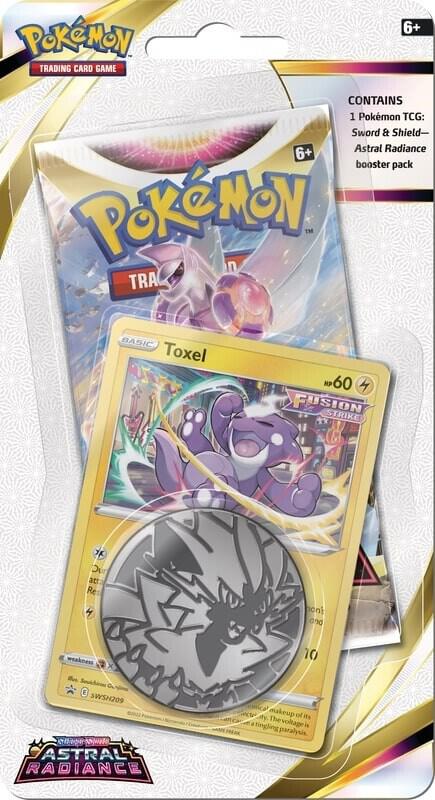 Pokémon Astral Radiance Single Pack Blister [Toxel] – Englisch