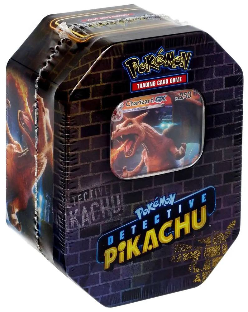 Pokémon Detective Pikachu Tin [Charizard] – Englisch