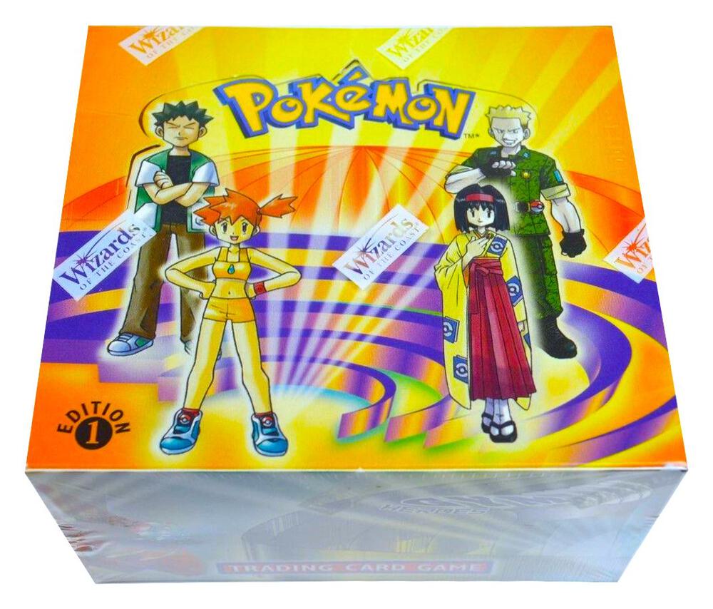 Pokémon Gym Heroes Booster Box [1st Edition] – Englisch