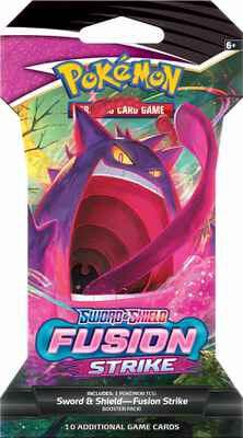 Pokémon Fusion Strike Sleeved Booster Pack – Englisch