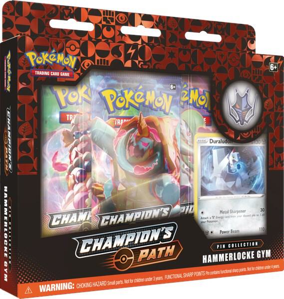 Pokémon Champion's Path Pin Collection [Hammerlocke Gym] – Englisch