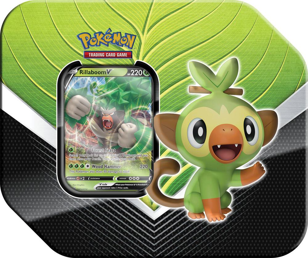 Pokémon Galar Partners Tin [Rillaboom V] – Englisch