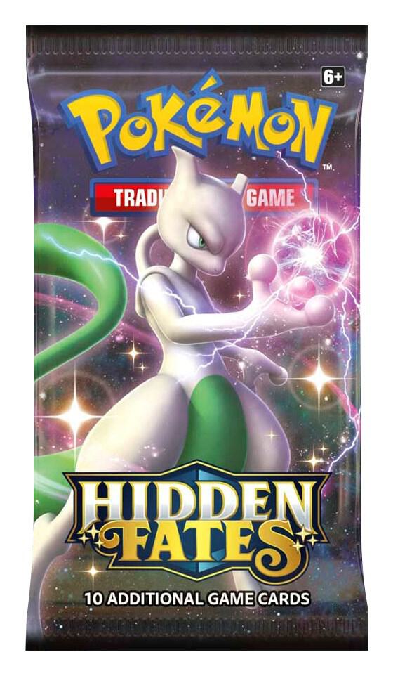 Pokémon Hidden Fates Booster Pack – Englisch