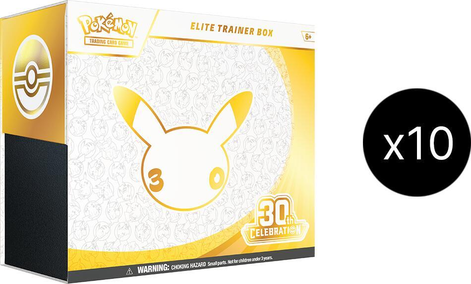 Pokémon 30th Celebration Elite Trainer Box Case – Englisch