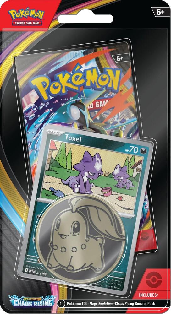 Pokémon Chaos Rising Single Pack Blister [Toxel] – Englisch