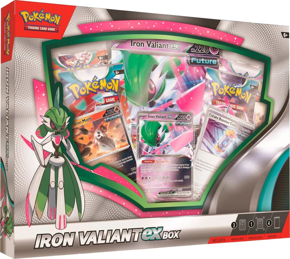 Pokémon Iron Valiant ex Box – Englisch