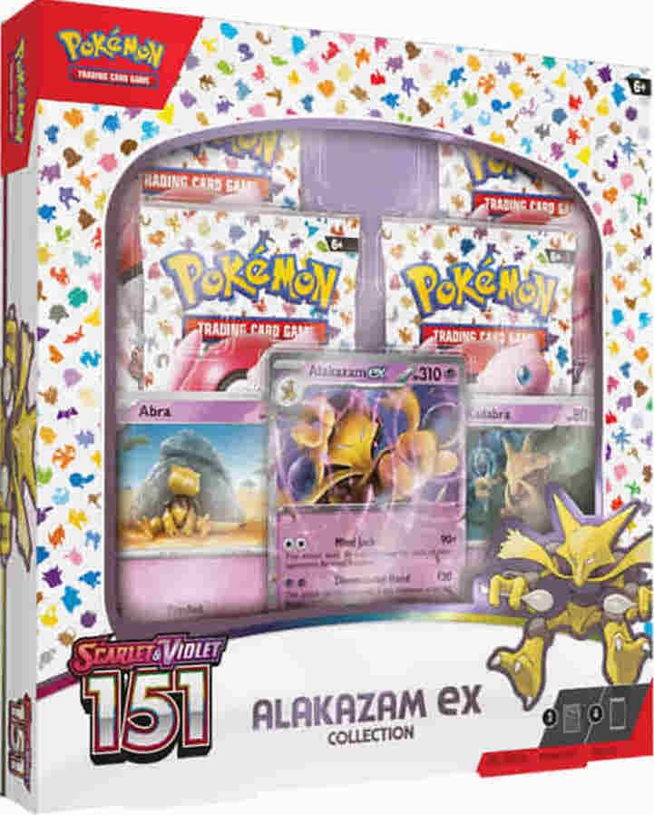 Pokémon 151: Alakazam ex Collection – Englisch
