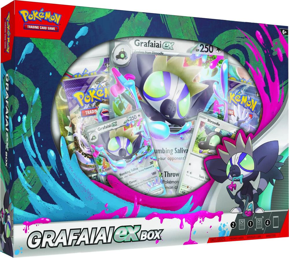 Pokémon Grafaiai ex Box – Englisch