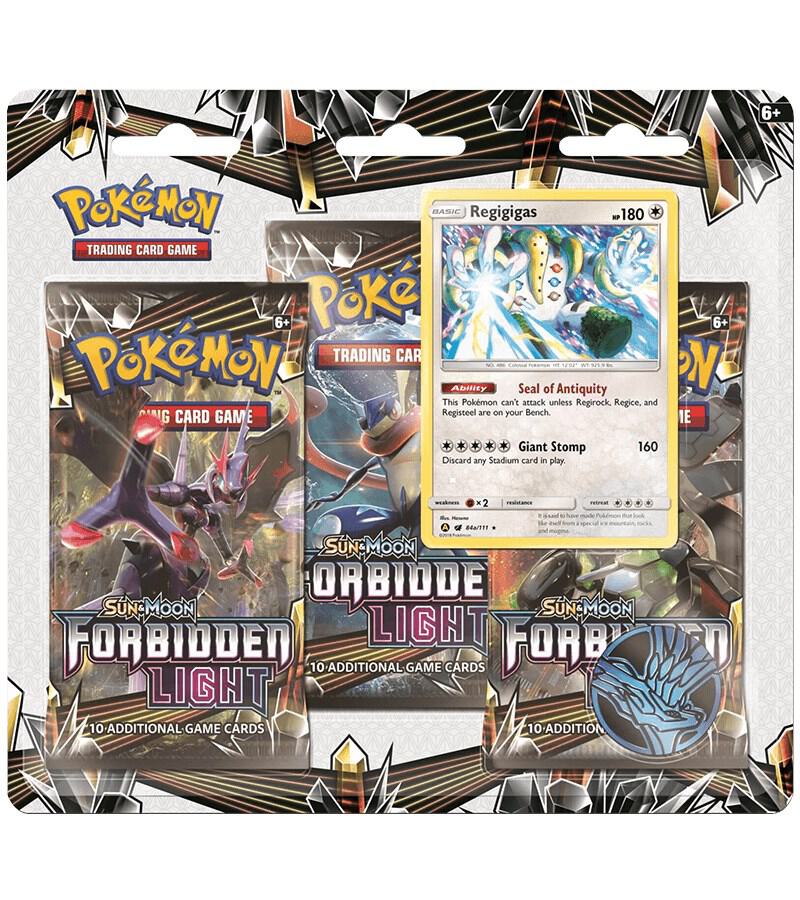 Pokémon Forbidden Light 3 Pack Blister [Regigigas] – Englisch
