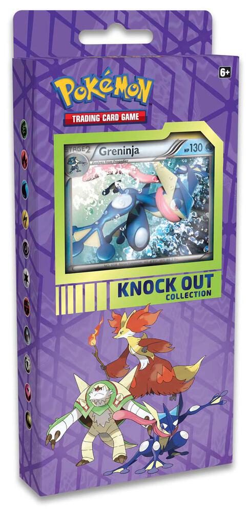 Pokémon Knock Out Collection [Chesnaught, Delphox, Greninja] – Englisch