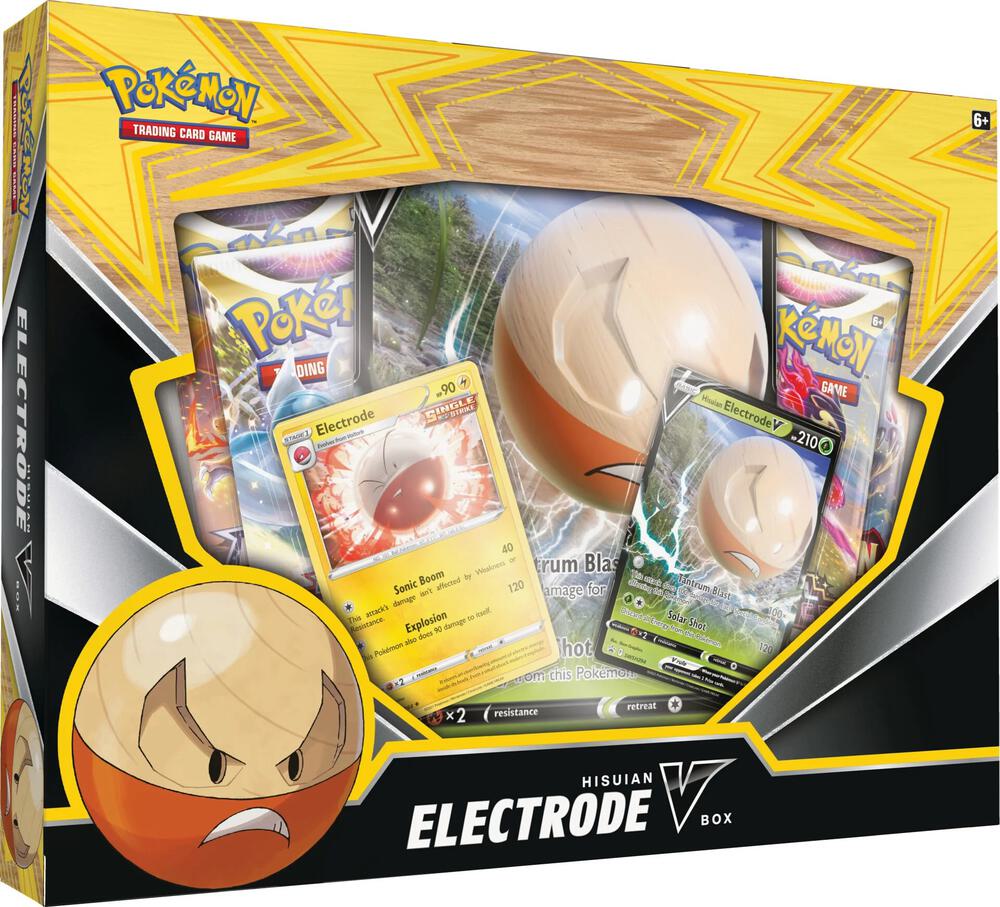 Pokémon Hisuian Electrode V Box – Englisch