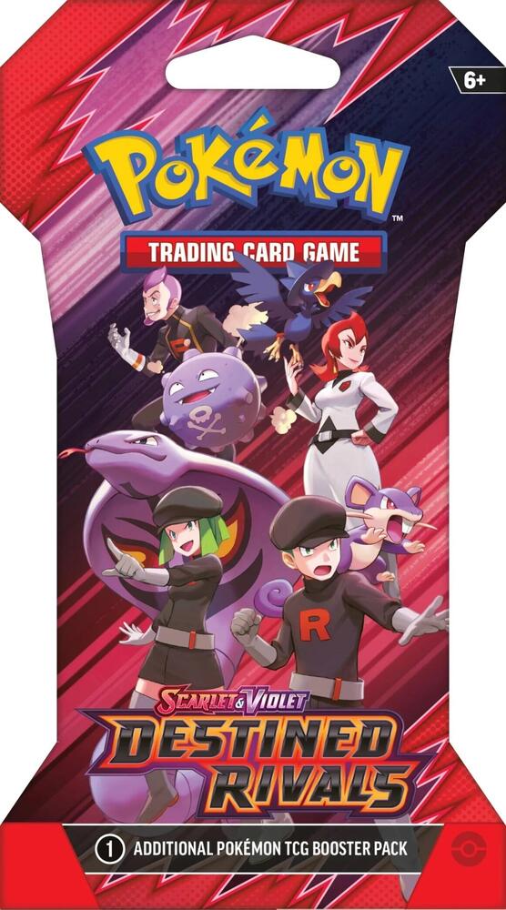 Pokémon Destined Rivals Sleeved Booster Pack – Englisch