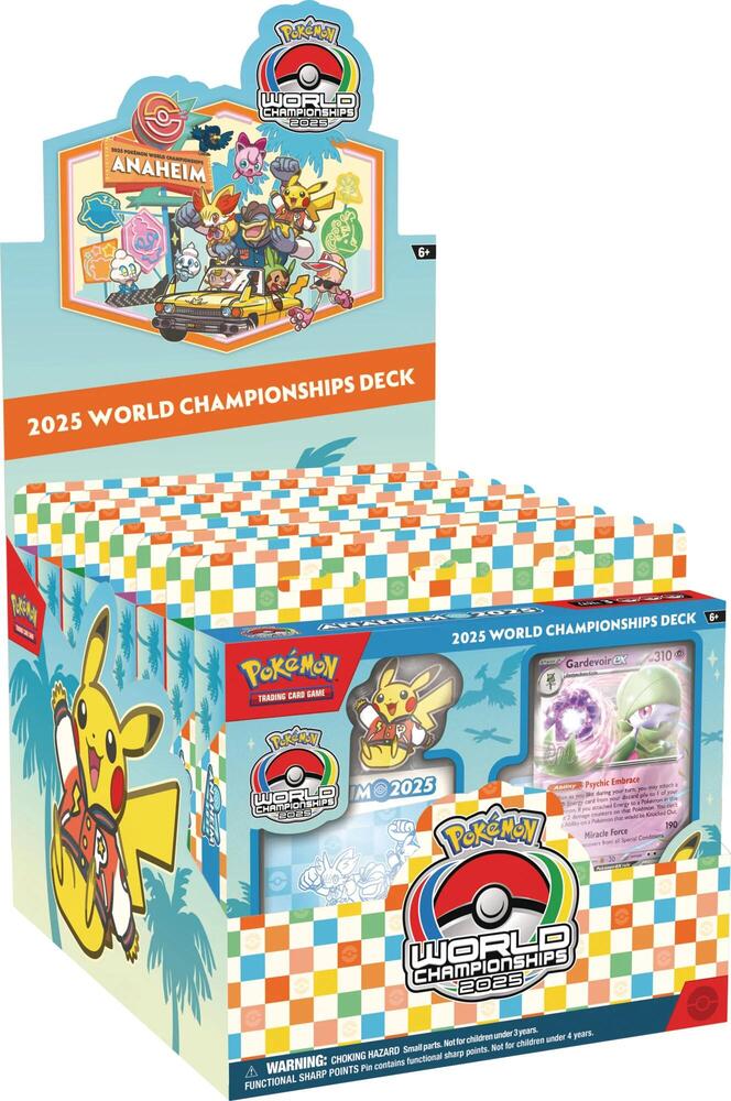 Pokémon 2025 World Championship Deck Display – Englisch