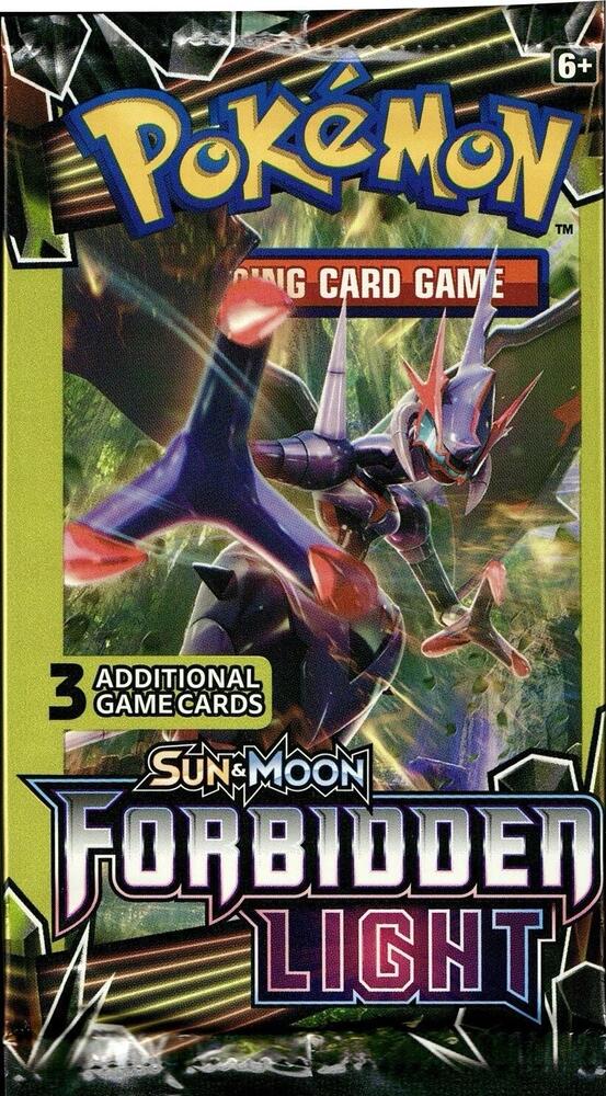 Pokémon Forbidden Light 3-Card Booster Pack – Englisch