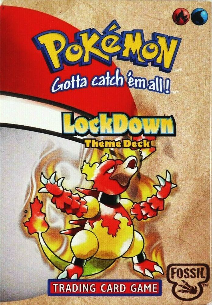Pokémon Fossil Theme Deck - "LockDown" – Englisch