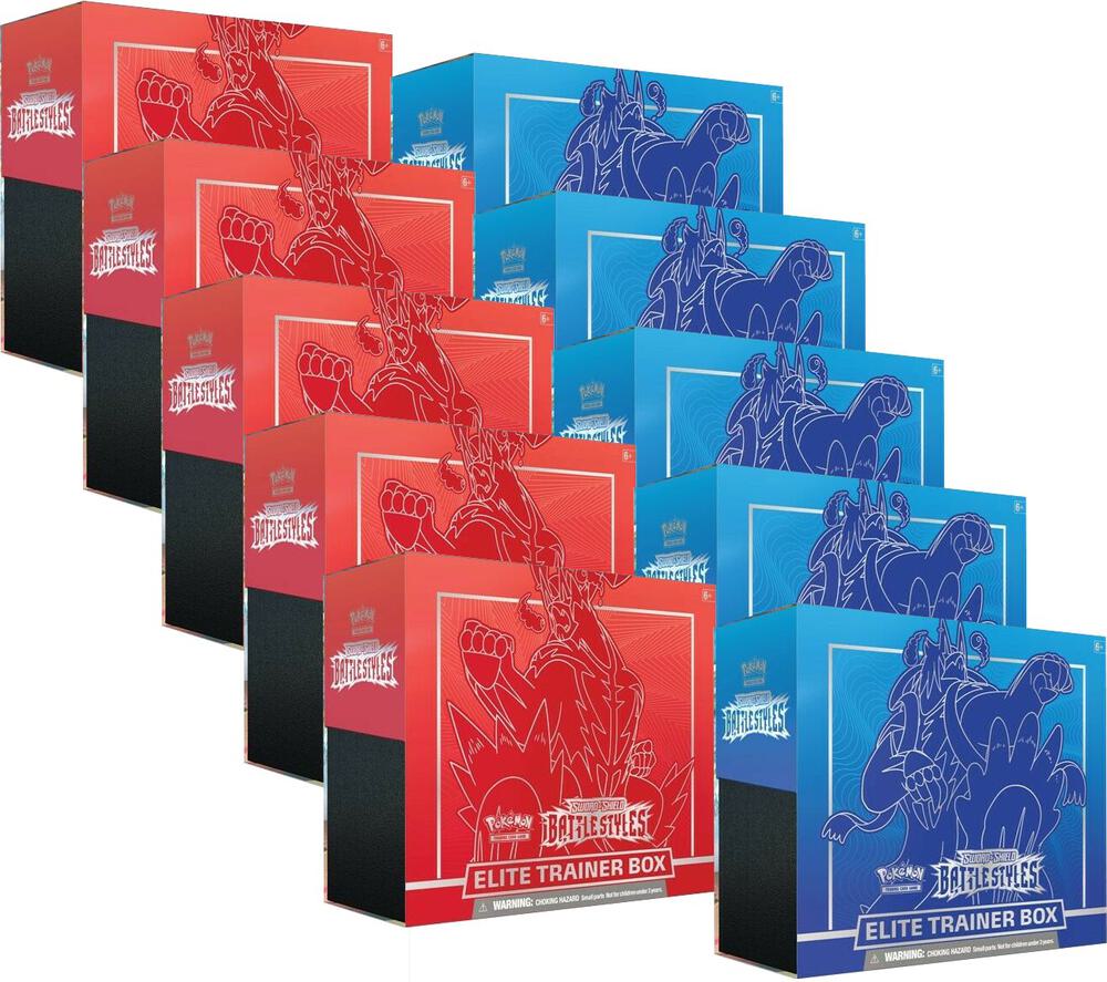Pokémon Battle Styles Elite Trainer Box Case – Englisch